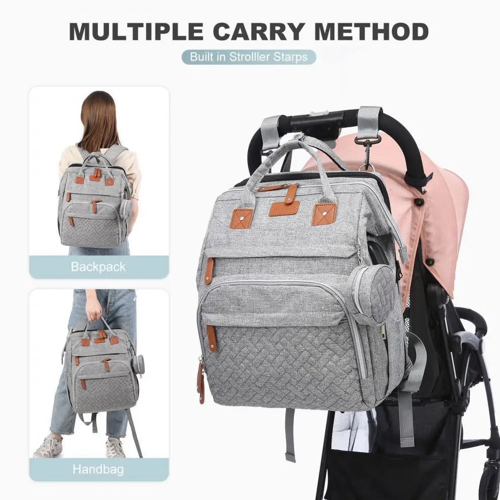 3-in-1 Fold-Out Nappy Changing Backpack